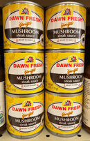 SIX CANS Dawn Fresh By Giorgio Mushroom Steak Sauce 6 oz Meatloaf Burger