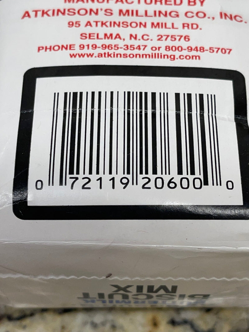2 BAGS Atkinsons Buttermilk Biscuit Mix 2 lb Bag just add water flour