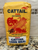 2 BAGS Atkinsons Cattail White Corn Meal 2 lb Bag flour fine ground