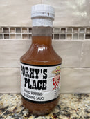 3 BOTTLES Mild Porky's Place BBQ Sauce 16 oz Barbecue Pork Dip Chicken