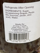 2 Jars D'vine Foods Scuppernong Preserves 18 oz Jar Sweet Tart Grape Jam