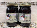 2 Jars D'vine Foods BEAR Jam 18 oz Jar Blueberry Elderberry Apple Raspberry