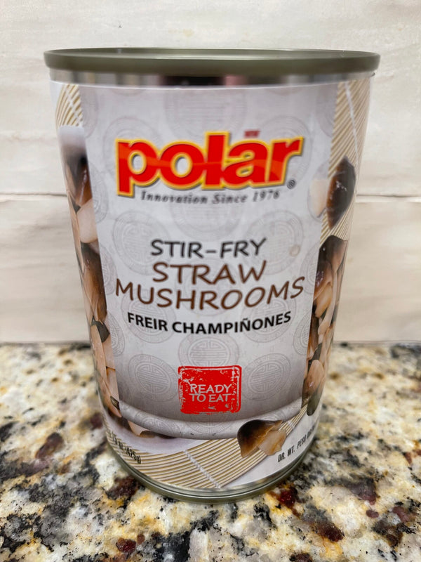 MW Polar Stir Fry Straw Mushrooms 15 oz Can Low Mein Tom Yum Soup