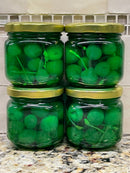 4 JARS Polar Green Maraschino Cherries 7 oz jar Cherry Sundae Cake