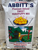 2 BAGS Abbitts Mills Premium Deluxe Sweet Hush Puppy Mix 2 Lb Bag fritter