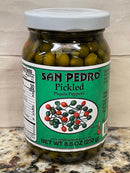 3 JARS San Pedro Chile Piquin Del Monte En Escabeche Hot & Spicy Peppers