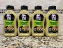 4 BOTTLES Taco Bell Creamy Avocado Ranch Sauce 12 oz guacamole dip chips