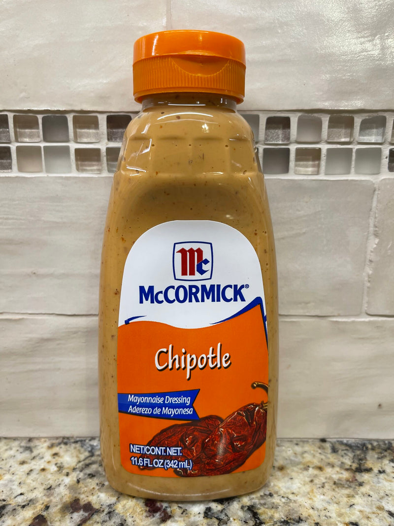 3 Squeeze Bottles McCormick Chipotle Mayonnaise Dressing 11.6 oz Mayonesa