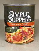 4 CANS Margaret Holmes Simple Suppers Jambalaya Fixins Dinner 27 oz