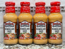 FOUR BOTTLES Louisiana Fish Fry Remoulade Dressing 10.5 Oz shrimp seafood crab