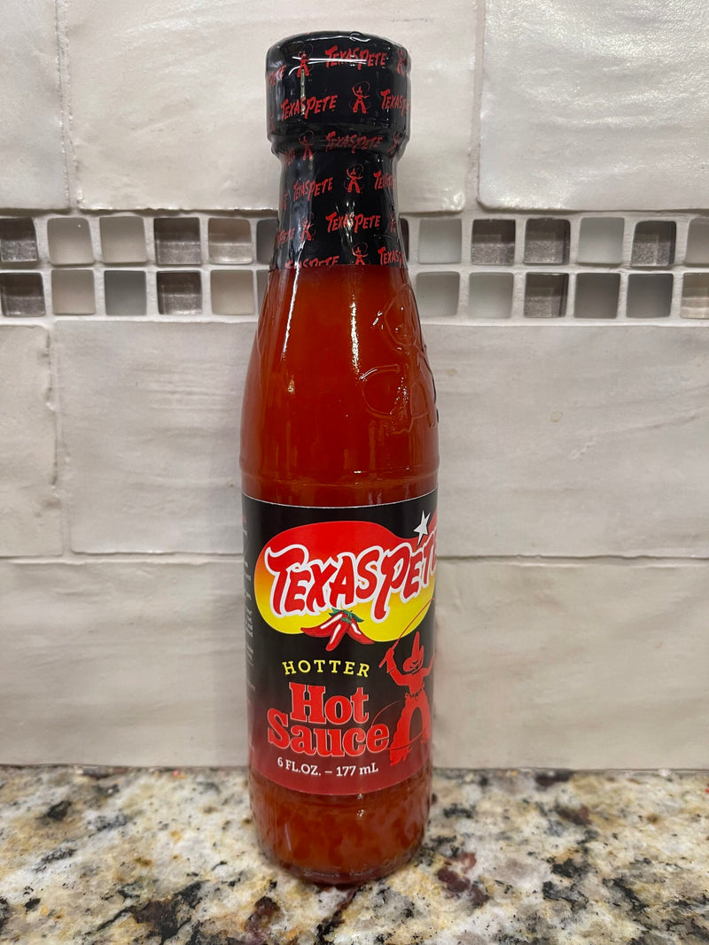 4 BOTTLES Texas Pete Sauteed Hotter Hot Sauce 6 oz Bottle Pepper