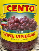 Cento Red Wine Vinegar 25.4 oz Bottle Marinade Dressing Italy