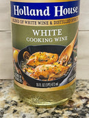 3 Bottles Holland House White Cooking Wine 16 oz Roasting Marinating