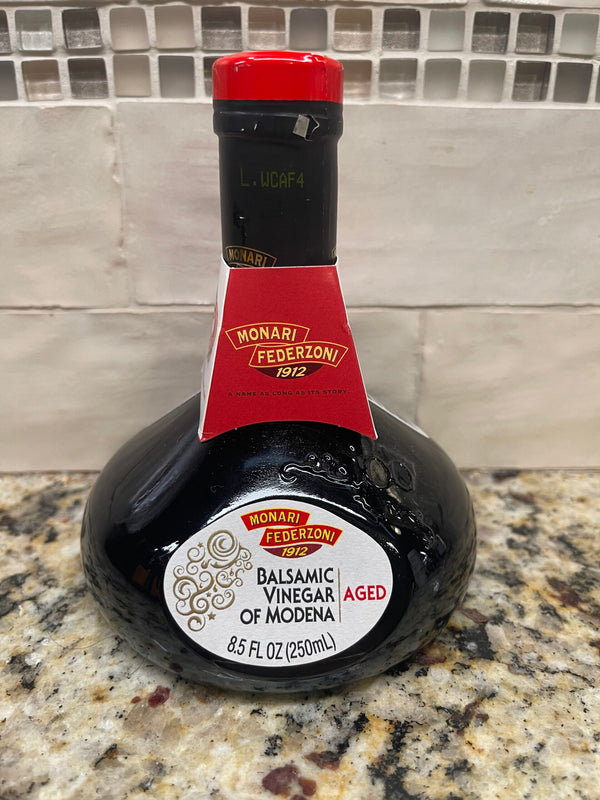 Monari Federzoni Aged Balsamic Vinegar of Modena 8.5 oz Bottle Marinade