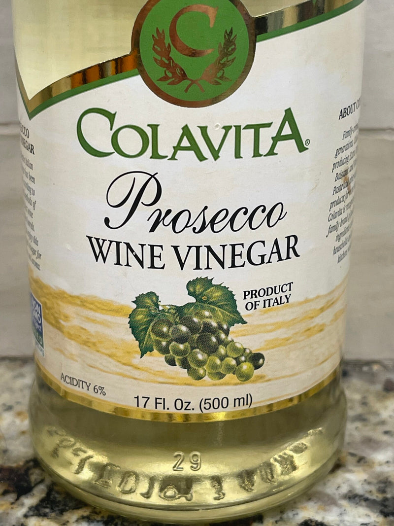 2 Bottles Colavita Champagne White Wine Vinegar 17 oz Italy Sweet