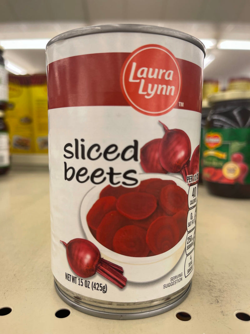 4 CANS Laura Lynn Sliced Beets 15 oz Can Vegetable Salad Juice