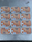 12 CANS Beach Cliff Fish Steaks in Louisiana Hot Sauce 3.75 Oz can