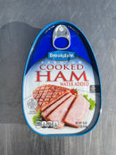 12 Brookdale Premium Cooked Canned Ham 16oz (1LB.) Boneless dak picnic DOZEN