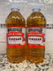 2 Bottles Old Style Apple Cider Vinegar 32 oz 5% Detox Salad Pickle