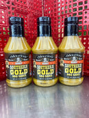 3 BOTTLES Maurice's Honey Southern Gold BBQ Sauce 18 oz Ribs Beef Pork