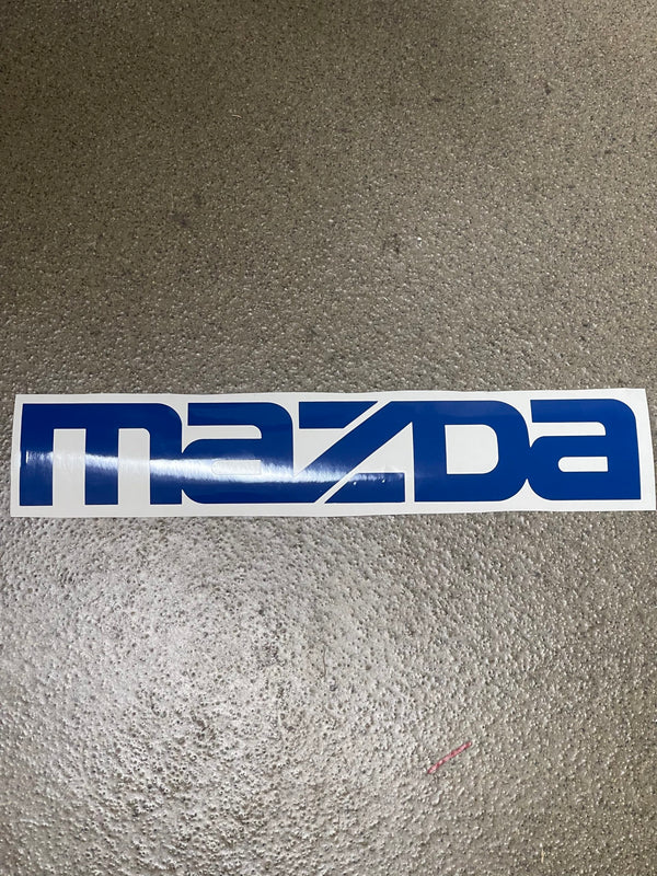 Blue Tailgate Sticker Decal for 85-93 Mazda B220 B2600 Pickup Truck Emblem