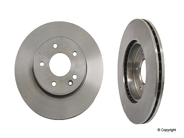 Pair New Brembo Front Disc Brake Rotors for Mercedes Benz C220 230 280