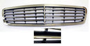 Radiator Grill Mercedes Benz C230 C240 C32 C320 black-0