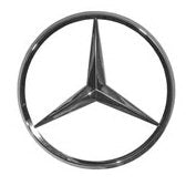 Trunk Emblem Star Mercedes Benz CLK320 CLK430 CLK55 AMG-0