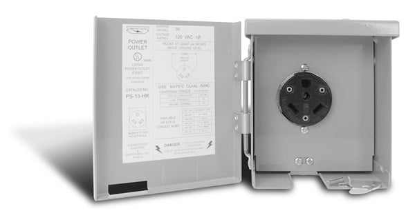 Parallax Power Supply PS-13-HR 30 Amp Outlet Camper Travel Trailer RV Campground-0