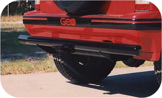 Rear Suzuki Sidekick / Geo Tracker rear bumper with hitch-0