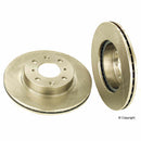 Pair of Front Disc Brake Rotors for Honda Accord Prelude