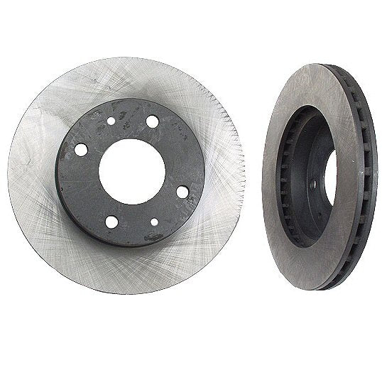 Front Disc Brake Rotors Hyundai Sonata 90-98 Pair-0