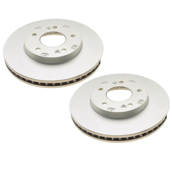 Front Disc Brake Rotors Hyundai Sonata XG300 XG350 Pair-0