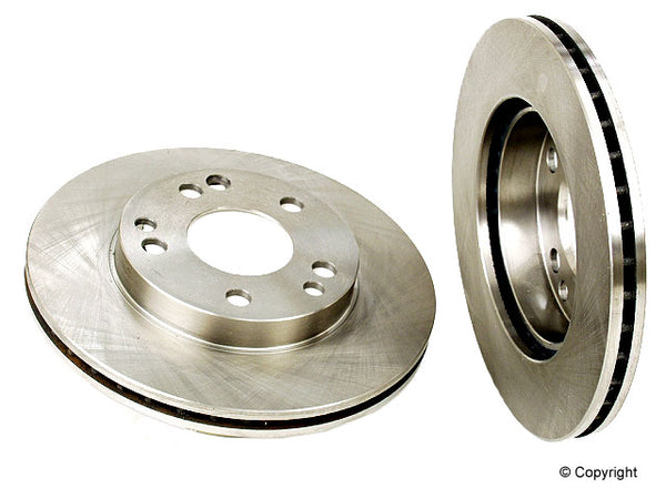 2 Front Brake Rotors Mercedes Benz 190e 190d 87-93 201-0