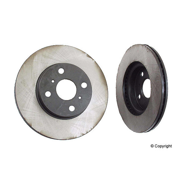 Pair Front Disc Brake Rotors for Toyota MR2 Spyder MR-2 & Echo