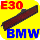 Rear Indicator Side Marker BMW 318 325 i e is es ix E30-9022