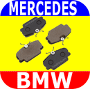 Fr Brake Pads Mercedes Benz 190 D E 201 BMW 318 325 E30