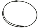 HOOD RELEASE CABLE Mercedes 260E E-CLASS 124.026 1986 - 1995