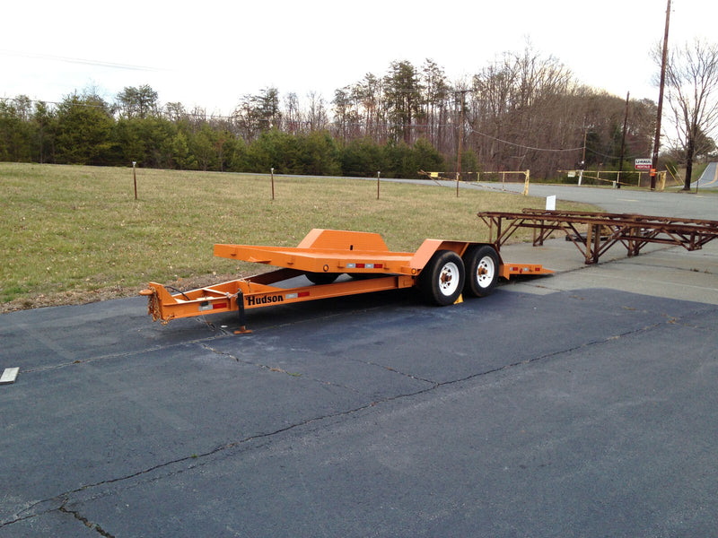 Hudson Brothers Tilt Trailer HD14 5 ton bobcat tactor car Tilt Deck Tandem Axle