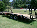 Hudson Brothers Trailer 21' HTMBK 4.4 ton DeckOver Tandem Axle equipment tractor