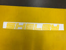 Shelby Yellow Windshield Decal