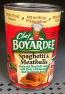 16 Chef Boyardee Spaghetti and Meatballs 15 oz Cans Pasta Sauce FREE SHIP