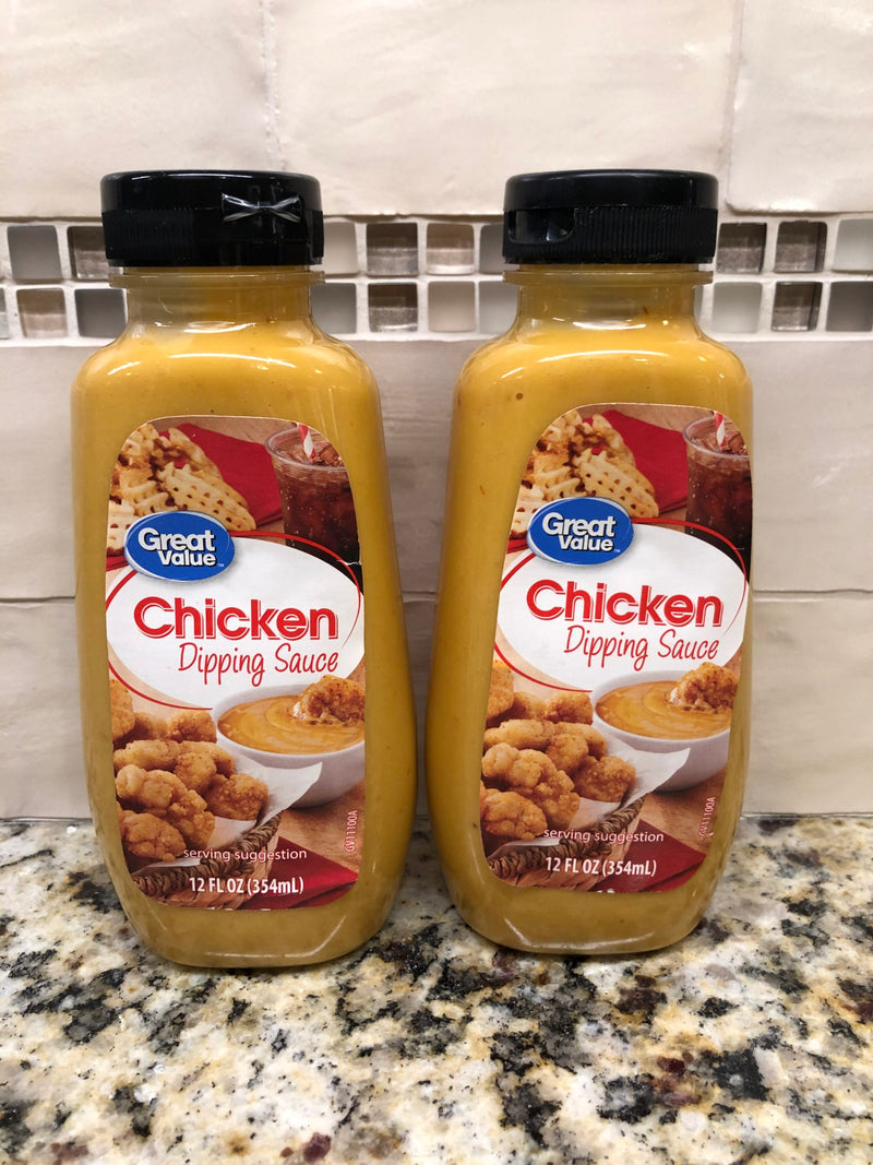 4 Great Value Chicken Dipping Sauce 12 oz Bottle Chick-Fil-A Substitute Dip