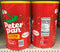 12 lbs of Peter Pan Creamy Peanut Butter 2 - 6lb Jars Cans Sandwich Jelly