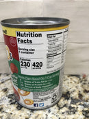 16 Campbell's SpaghettiOs Pasta with Meatballs Cans Tomato Sauce FREE SHIP