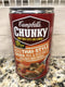 12 Campbell's CHUNKY Wicked Thai-Style Chicken with Rice & Vegetables Soup 18.6 oz Cans