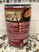 4 Campbell's CHUNKY Jazzy Jambalaya with Chicken Sausage & Ham Soup 18.6 oz Can