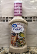 4 BOTTLES Great Value Creamy Caesar Salad Dressing & Dip 16 oz