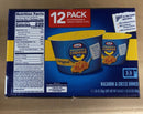 12 Kraft Easy Mac Macaroni & Cheese Cups 2.05 oz Cheesiest Microwaveable