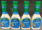 4 BOTTLES Hidden Valley Greek Yogurt Original Ranch Salad Dressing Dip Mix 12 oz